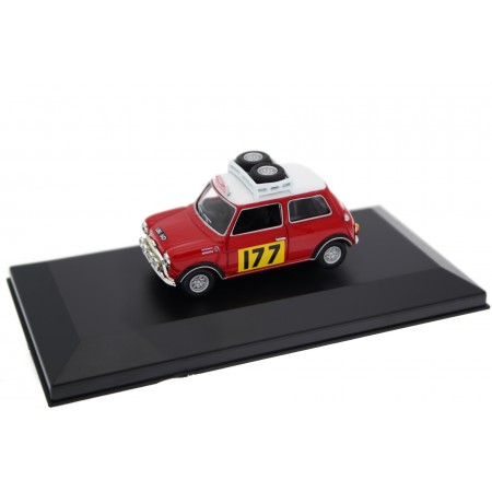 Altaya Morris Mini Cooper S #177 "BMC Works Team" Winner 36th Monte-Carlo Rally 1967 - R.Aaltonen/H.Liddon