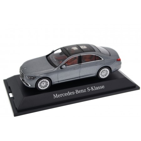 Herpa Mercedes-Benz S-Class LWB V223/W223 2020 - Selenite Grey Metallic