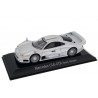 Maisto Mercedes-Benz CLK GTR AMG Coupé Street Version C297 1998 - Brilliant Silver Metallic