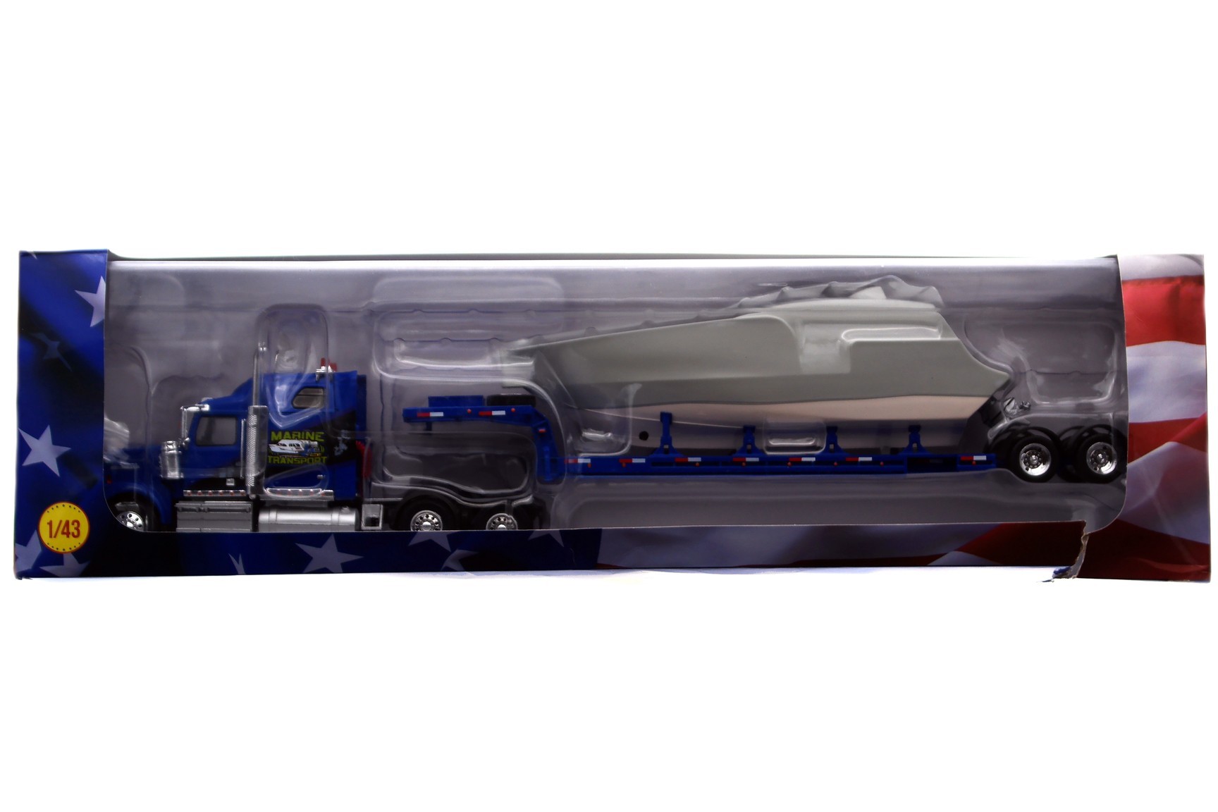 WESTERN STAR 4900 EX 2004 MARINE TRANSPORT AMERICAN TRUCK 1:43 ALTAYA IXO