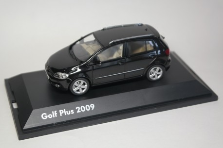 Schuco Volkswagen Golf V Plus TSI Facelift 2009 - Deep Black Pearl Effect