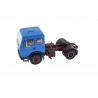 Neo Scale Models Mercedes-Benz 1632 NG 73 L-Fahrerhaus 1977 - Standard Blue/Oxblood Red