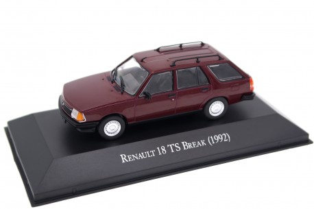 Salvat Renault 18 Break TS X34 1992 - Black Cherry Red