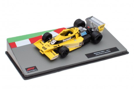 Centauria Renault RS01 #15 "Équipe Renault Elf" Formula 1 British Grand Prix 1977 - Jean-Pierre Jabouille