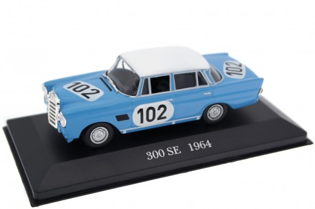 Altaya Mercedes-Benz 300 SE W112 #102 "Daimler Benz A.G." Winner Spa 24 Hours 1964 - R.Crevits/T.Gosselin