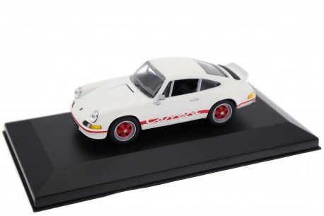 Altaya Porsche 911 Carrera 2.7 RS Coupé 911F 1973 - Grand Prix White with Carrera Red Decals