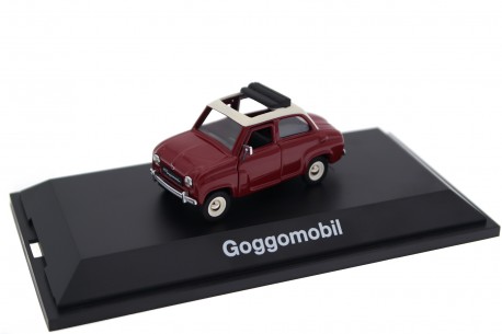 Schuco Glas Goggomobil T 250 Limousine 1955 - Cherry Red