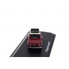 Schuco Glas Goggomobil T 250 Limousine 1955 - Cherry Red