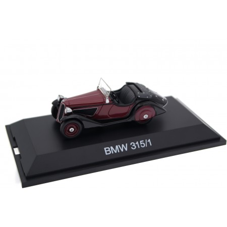 Schuco BMW 315/1 Sport Roadster 1934 - Garnet Red/Black