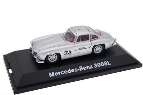 Schuco Mercedes-Benz 300 SL Gullwing W198 1954 - Silver Metallic