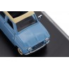 Schuco Glas Goggomobil T 250 Limousine with Moldi 2 Camper Trailer 1955 - Horizon Blue