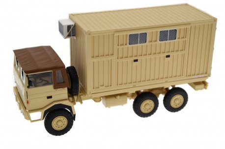 Hachette Berliet GBD 6x6 Shelter Atelier par Lamberet à L'armée Égyptienne 1973 - Sand Beige