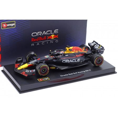 Bburago Red Bull RB19 #1 "Oracle Red Bull Racing" World Champion Formula 1 2023 - Max Verstappen
