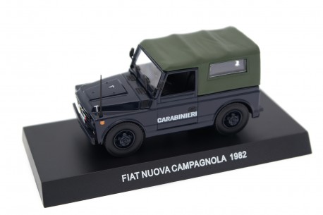 Altaya Fiat 1107 Nuova Campagnola Carabinieri 1982 - Blue Carabinieri