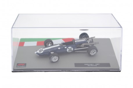 A collectible scale model Eagle MK 1 from Altaya
