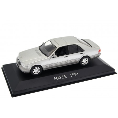 Altaya Mercedes-Benz 500 SE W140 1991 - Brilliant Silver Metallic