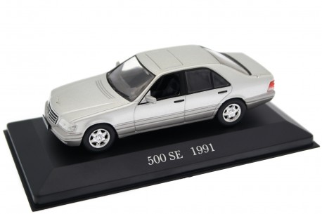 Altaya Mercedes-Benz 500 SE W140 1991 - Brilliant Silver Metallic