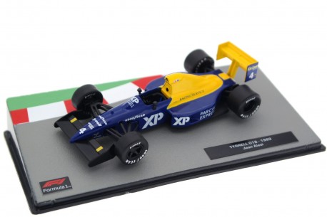 Centauria Tyrrell 018 #4 "Tyrrell Racing Organisation" Formula 1 1989 - Jean Alesi