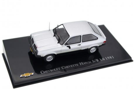 1/43 Hachette DC189 Chevrolet Chevette Hatch S/R 1.6 1981 - Nevada Silver Metallic, Chevrolet Collection #20