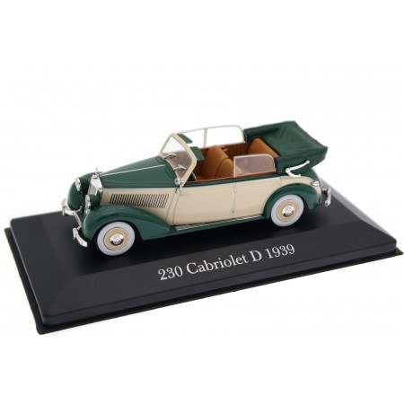 Atlas Mercedes-Benz 230 Cabriolet D W153 1939 - Pine Green/Cream Beige