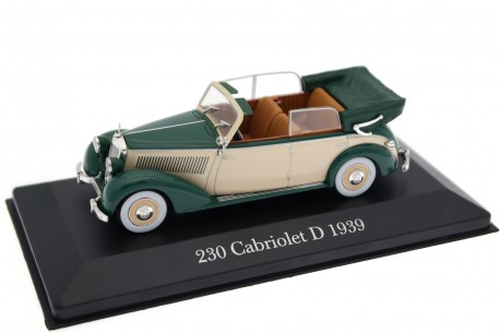 Atlas Mercedes-Benz 230 Cabriolet D W153 1939 - Pine Green/Cream Beige