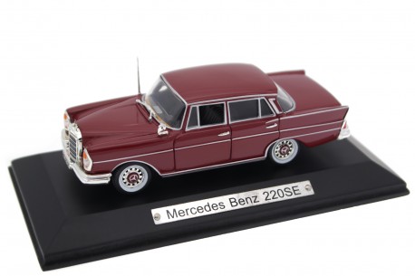 Atlas Vitesse Mercedes-Benz 220 SE Fintail W111 1959 - Medium Red