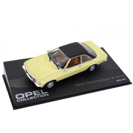 Altaya Opel Commodore B GS/E 1972 - Cashmere Yellow with Black Roof