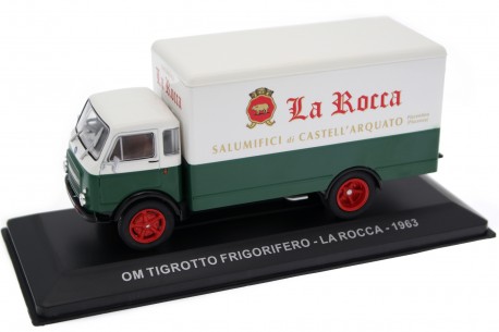 Altaya OM Tigrotto Frigorifero La Rocca 1963 - Dark Green/Bianco White