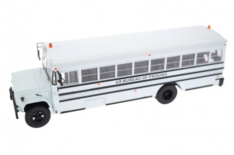 Hachette GMC 6000 Blue Bird US Federal Bureau of Prisons 1990 - White