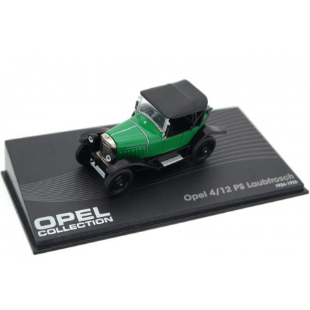 Altaya Opel 4/12 PS Laubfrosch 1924 - Green/Black