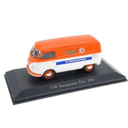 Atlas Volkswagen Transporter T1a Brandt 1951 - Bright Orange/Pearl White