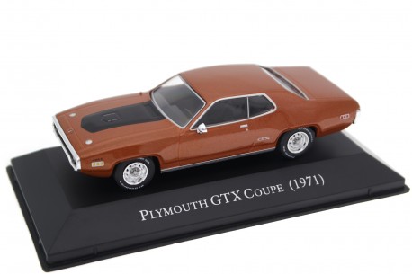 Altaya Plymouth GTX 440+6 Coupe 1971 - Autumn Bronze Metallic