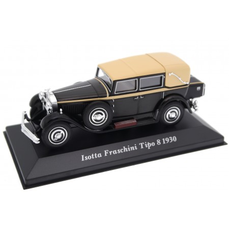 Altaya Isotta Fraschini Tipo 8 1930 - Black/Beige