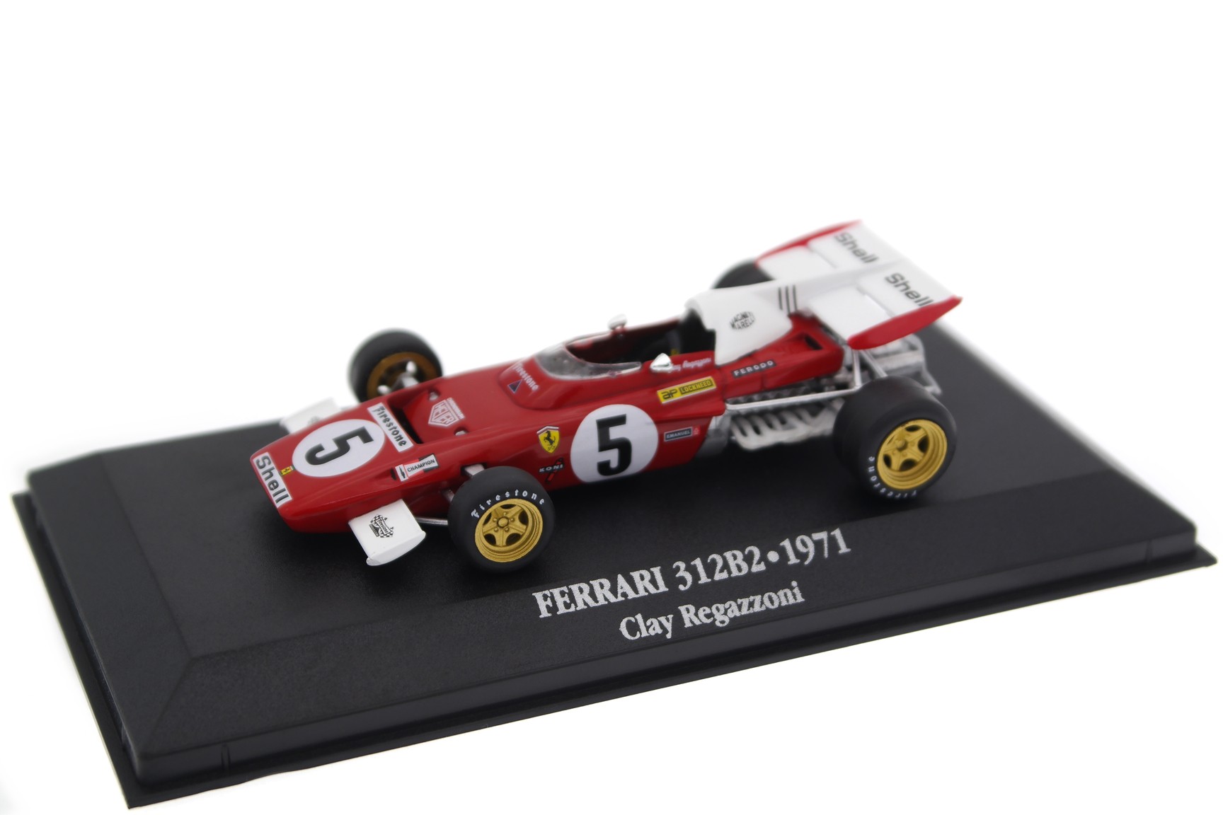 ミニカー Ferrari 312B2 #5 GP Nurburgring 1971 A collectible scale model Ferrari 312 B2 from Altaya F1