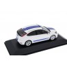 Minichamps Ford Focus ST II C307 Facelift 2008 - Frozen White with Blue Stripes