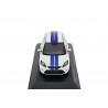 Minichamps Ford Focus ST II C307 Facelift 2008 - Frozen White with Blue Stripes