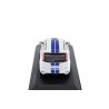 Minichamps Ford Focus ST II C307 Facelift 2008 - Frozen White with Blue Stripes