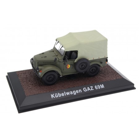 Atlas GAZ-69M Kübelwagen NVA 1959 - Military Green