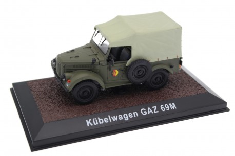 Atlas GAZ-69M Kübelwagen NVA 1959 - Military Green