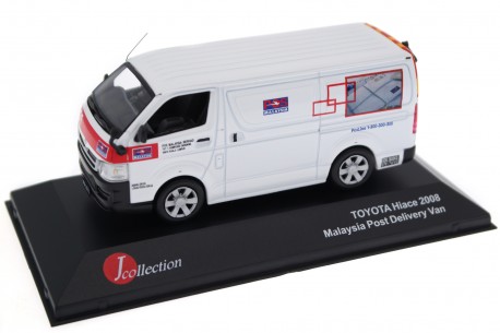 J-Collection Toyota Hiace Van D-4D Malaysia Post Delivery Van H200 2008 - Natural White