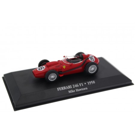 Atlas Ferrari 246 F1 #16 "Scuderia Ferrari" Belgian Grand Prix World Champion Formula 1 1958 - Mike Hawthorn
