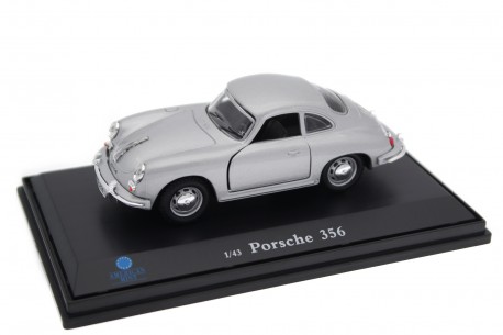 American Mint Cararama Porsche 356 B Coupé T6 1963 - Silver Metallic