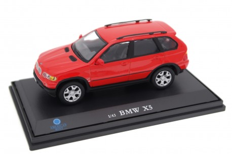 American Mint Cararama BMW X5 4.4i E53 2000 - Bright Red