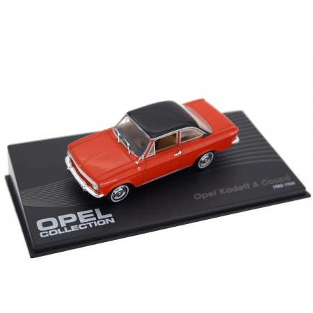 Altaya Opel Kadett A Coupé 1962 - Carnival Red with Black Roof