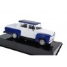 Hachette Chevrolet Alvorada 3100 Double Cabin 1962 - Pure White/Bolboa Blue
