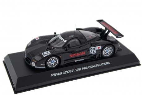 Kyosho Nissan R390 GT1 Pre Qualification #22 "Nissan Motorsport" 24 Hours of Le Mans 1997 - E. Van de Poele/R.Patrese/A.Suzuki