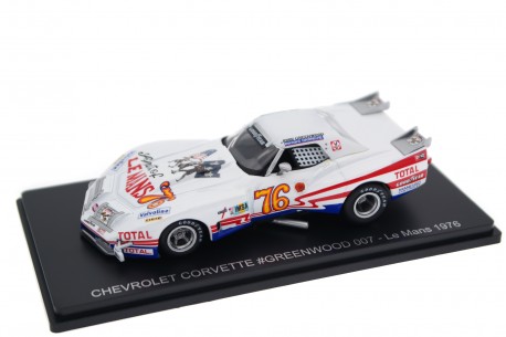 Spark Chevrolet Corvette Stingray by Greenwood #76 "IMSA Greenwood Corvettes" 24 Hours of Le Mans 1976 - J.Greenwood/B.Darniche