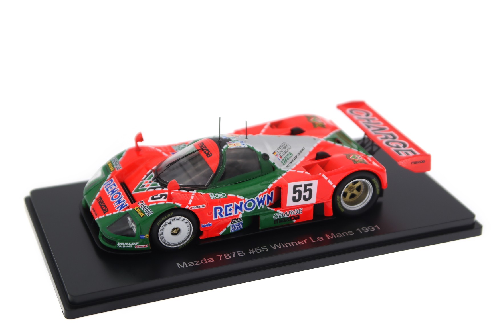 Коллекционная масштабная модель Mazda 787B Le Mans от Altaya