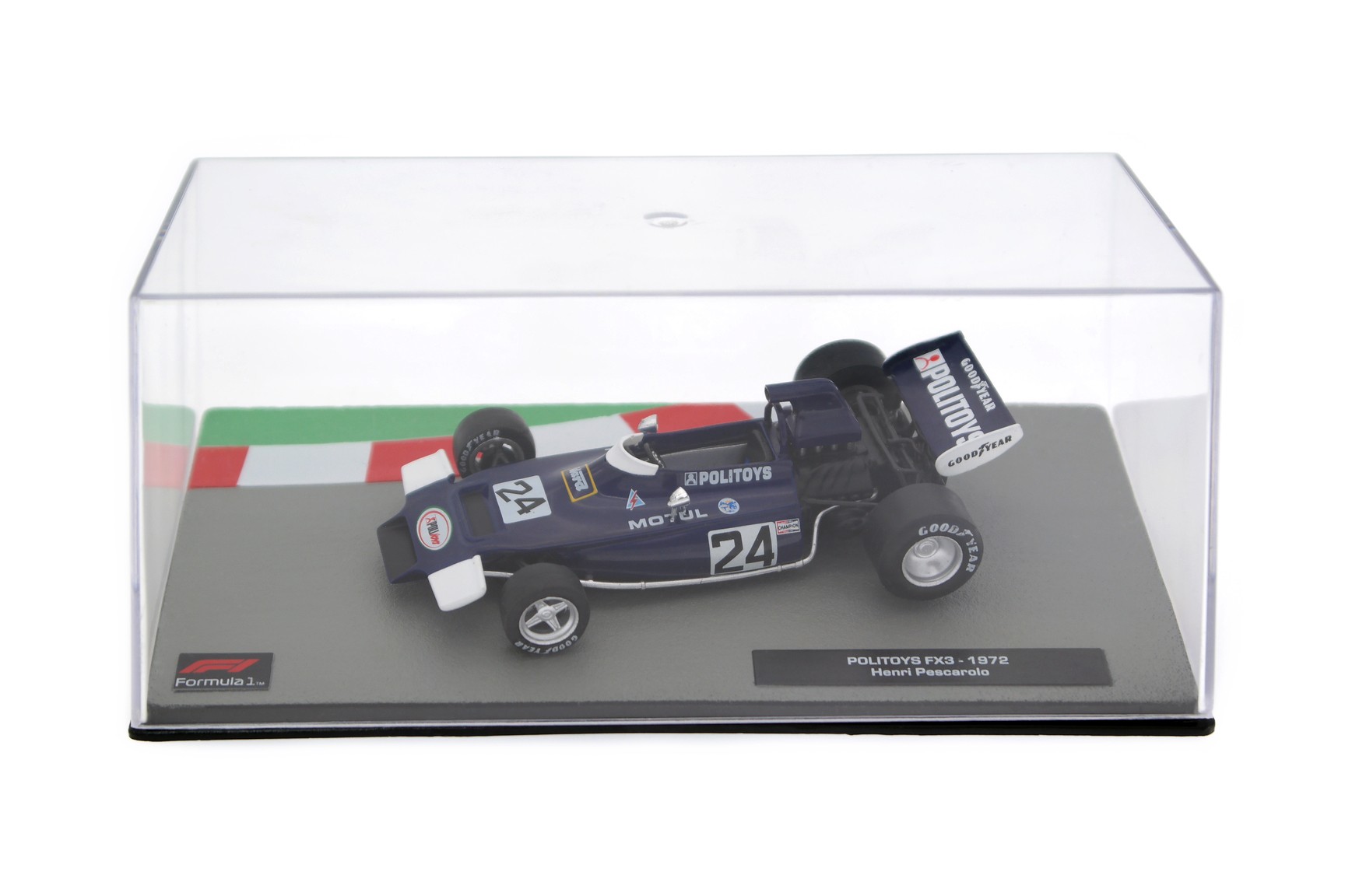 A collectible scale model Politoys FX3 from Altaya F1