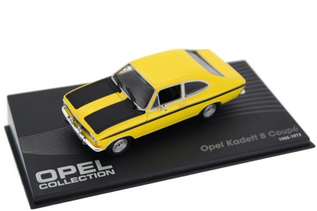 Altaya Opel Kadett B Rallye Coupé 1965 - Shark Yellow with Black Decor X